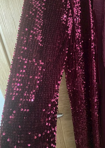 Pul payet hırka - Görsel 2