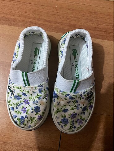 Kız çocuk lacoste ayakkabı