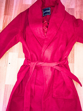 Diğer Kırmızı palto 