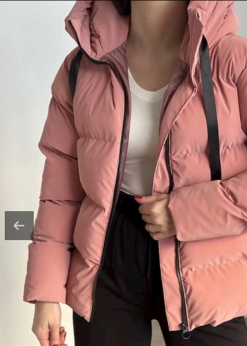 Trendyol & Milla Pembe Şişme Kadın Kışlık Mont