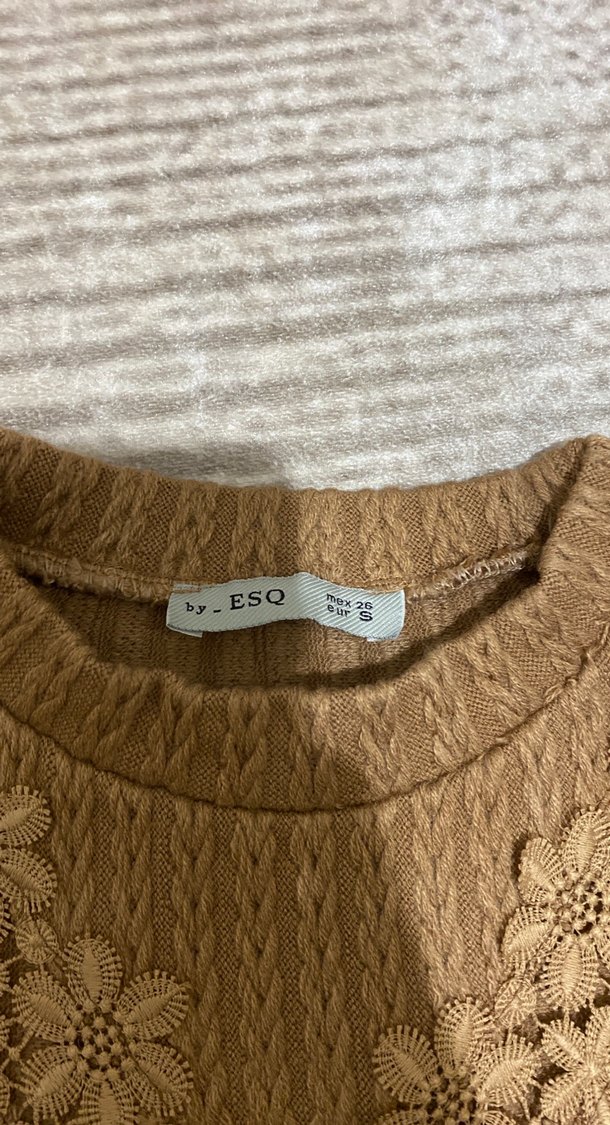 Nakışlı Bohem Tarz Kadın Örgü Kazak - Görsel 5