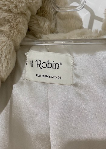 Bej Peluş Midi Kadın kürk - Görsel 3