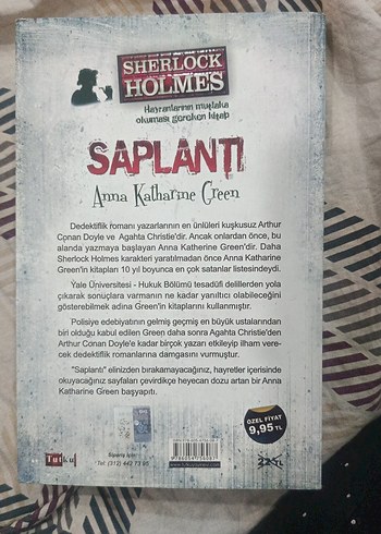 Sherlock Holmes Saplantı - Anna Katharine Green - Görsel 2