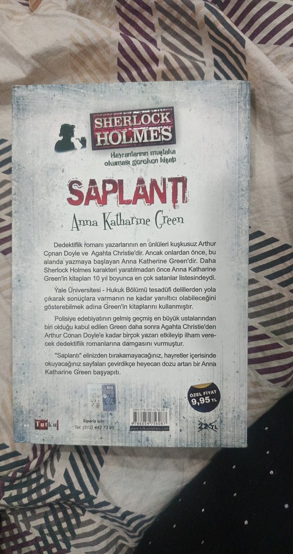 Sherlock Holmes Saplantı - Anna Katharine Green - Görsel 2