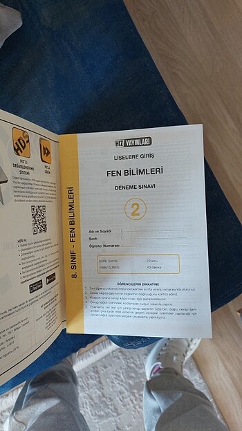  Beden Fen bilimleri 20 deneme Hız yayınları 8.sınıf 