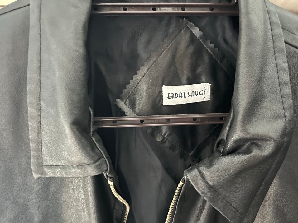 Fermuarlı Siyah Midi Kadın Ceket - Görsel 2