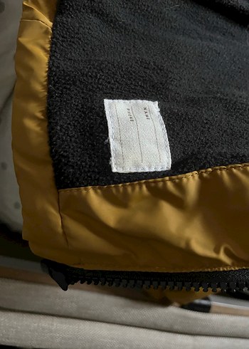 Sarı Erkek Çocuk Fermuarlı Mont - Görsel 4