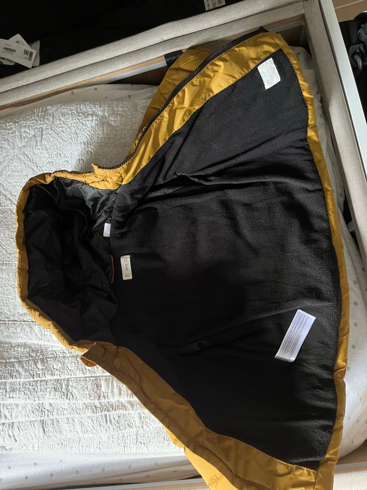 Sarı Erkek Çocuk Fermuarlı Mont - Görsel 3