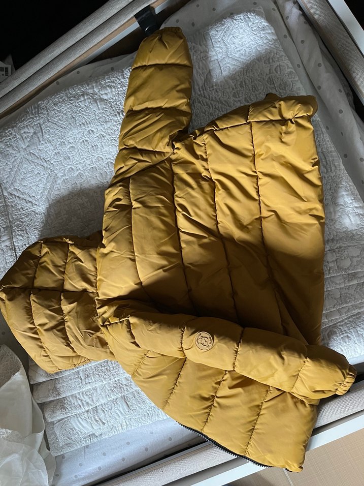 Sarı Erkek Çocuk Fermuarlı Mont - Görsel 2