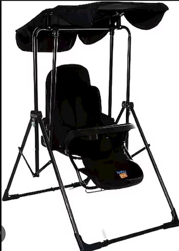 Siyah Bebek Mama Sandalyesi - Görsel 8