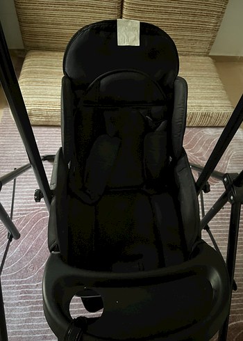 Siyah Bebek Mama Sandalyesi - Görsel 5