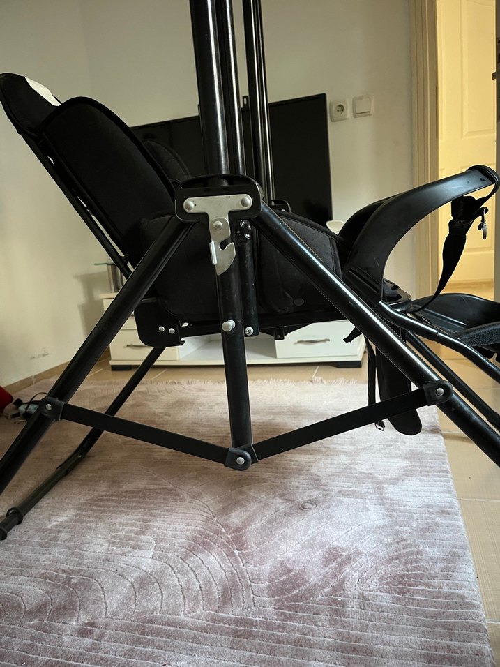 Siyah Bebek Mama Sandalyesi - Görsel 4