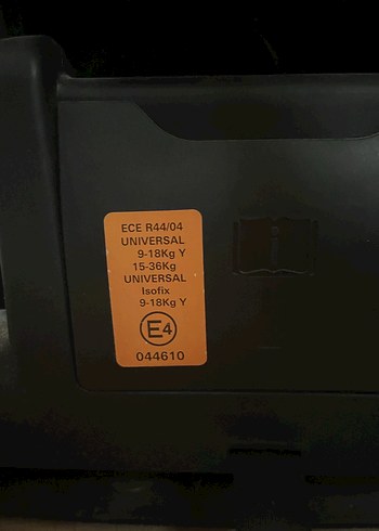 Siyah Çocuk Oto Koltuğu - Görsel 6