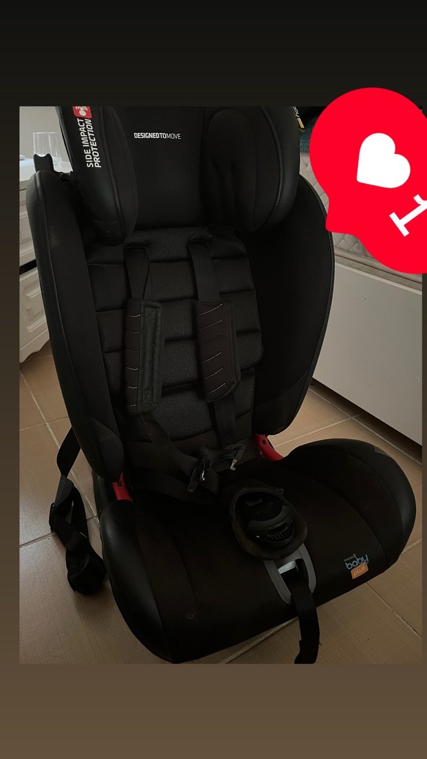 Siyah Çocuk Oto Koltuğu - Görsel 3