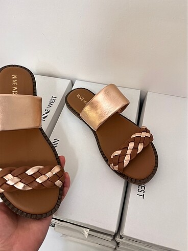 37 Beden kahverengi Renk Nine west terlik