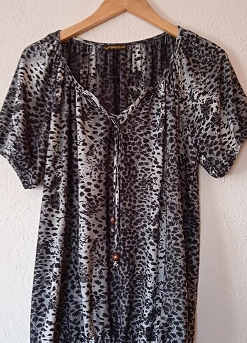 Trendyol & Milla Leopar desenli bluz 