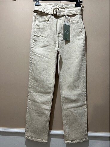 H&M ORJINAL KREM RENGİ 36 Beden