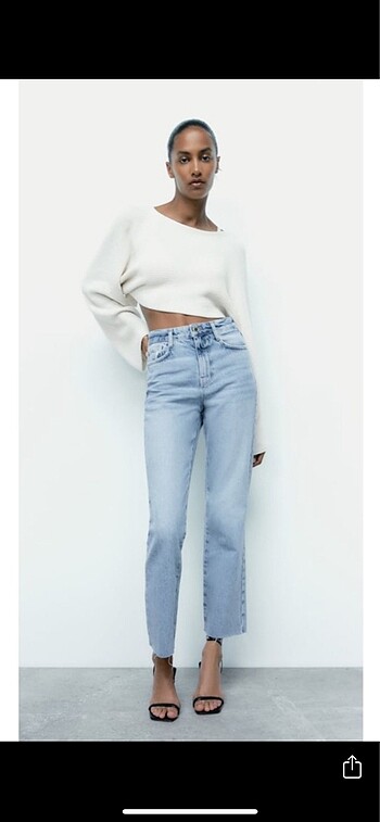 ZARA Orjinal STRAIGHT Fit 36/S beden