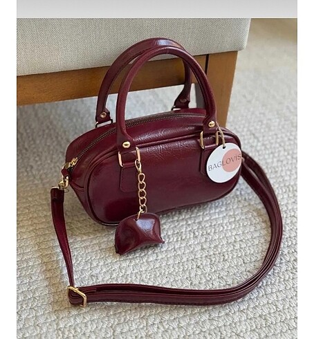 Bordo Pinterest Kadın çanta