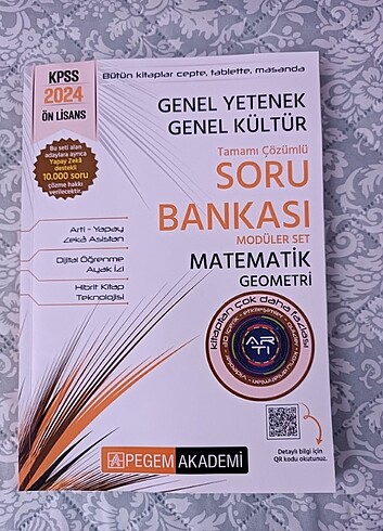 Pegem ön lisans kpss matematik