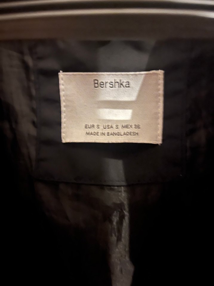 Unisex Kamuflaj Desenli Siyah Midi Yağmurluk - Görsel 2