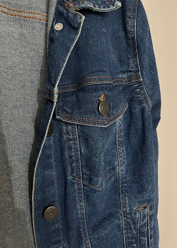 m Beden lacivert Renk Bershka Denim Ceket