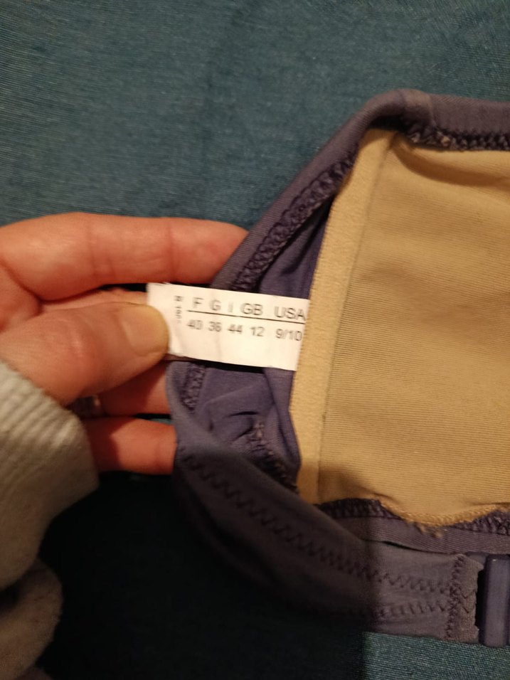 Kadın Çok Renkli Bağcıklı Mini Bikini Üstü - Görsel 3