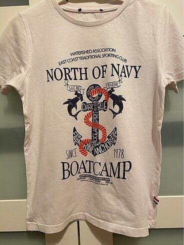 North of navy erkek çocuk tişört