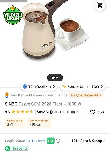 Elektrikli cezve