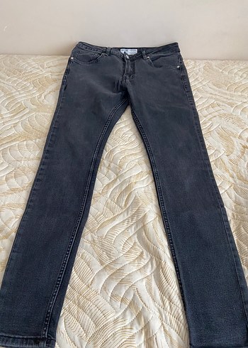 Gri Regular Fit Midi erkek Kot Pantolon