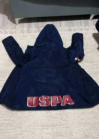 Erkek Lacivert Kapüşonlu Düğmeli Mont - Görsel 5