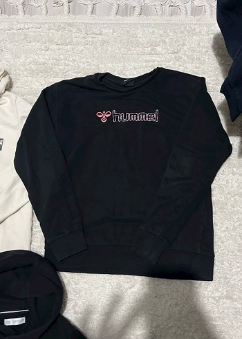 Siyah Kapüşonlu Erkek çocuk Sweatshirt - Görsel 3