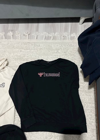 Siyah Kapüşonlu Erkek çocuk Sweatshirt - Görsel 5