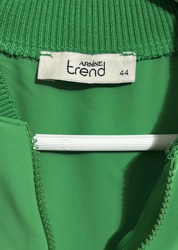 44 Beden Armine trend Uzun Kollu Yeşil Tuniği