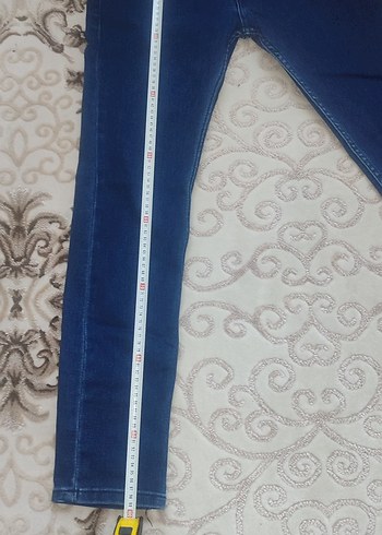 Lacivert Dar Kesim Erkek Denim Pantolon - Görsel 5