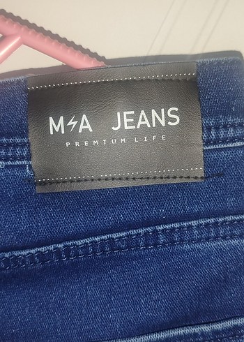 Lacivert Dar Kesim Erkek Denim Pantolon - Görsel 3