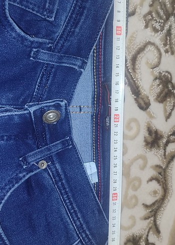 Lacivert Dar Kesim Erkek Denim Pantolon - Görsel 6