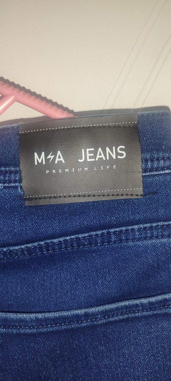 Lacivert Dar Kesim Erkek Denim Pantolon - Görsel 3