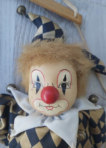 Kahverengi Desenli Palyaço Biblo - Görsel 5