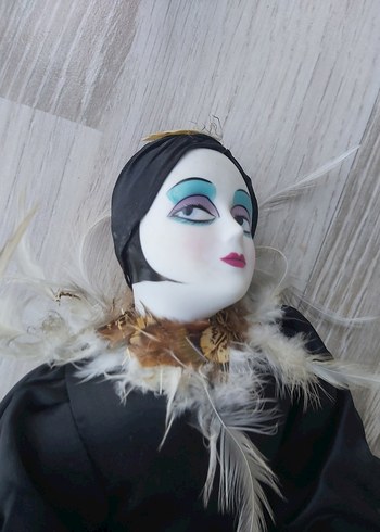 Porselen Eski Vintage Bebek - Görsel 2