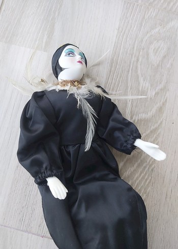 Porselen Eski Vintage Bebek - Görsel 3