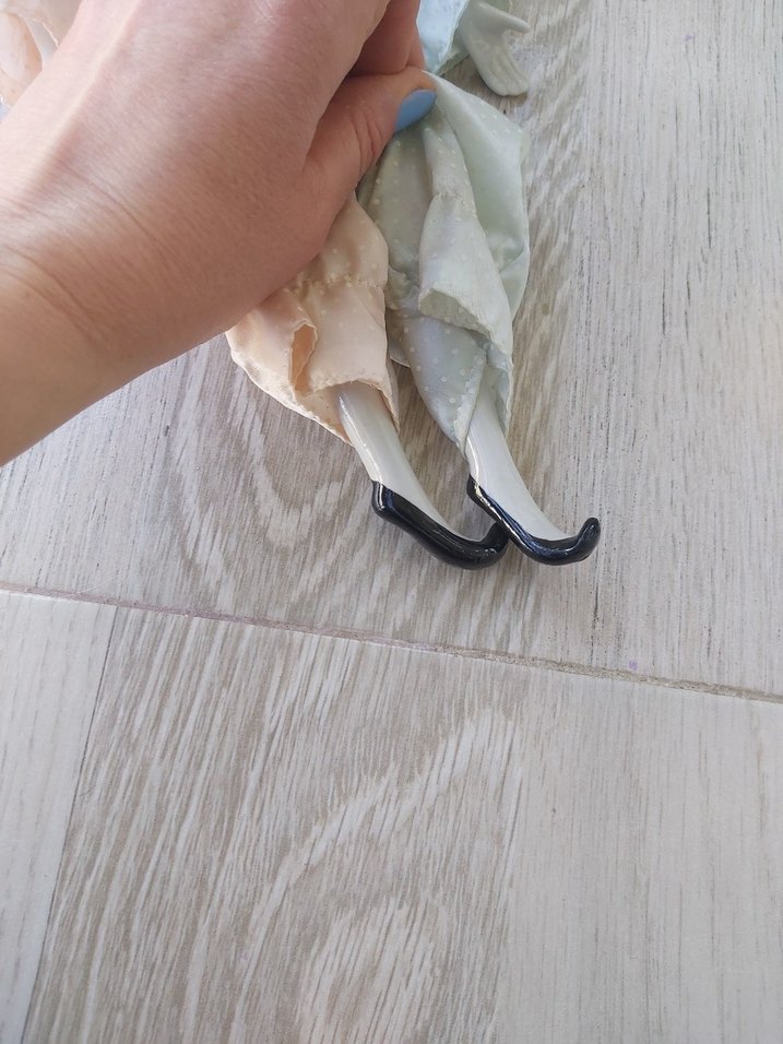 Beyaz Pastel Renkli Palyaço Figürin - Görsel 3