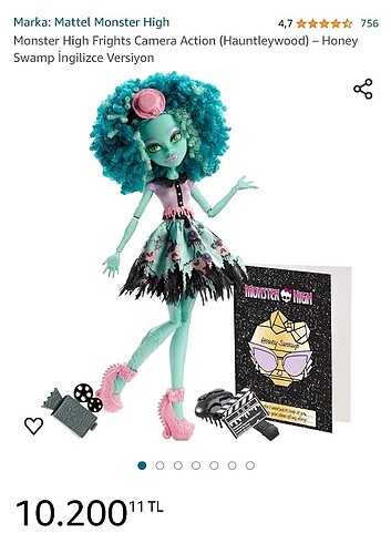 Monster high Frights Camera Action