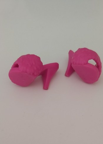 Beden Renk Pembe Bebek Topuklu Terlikleri