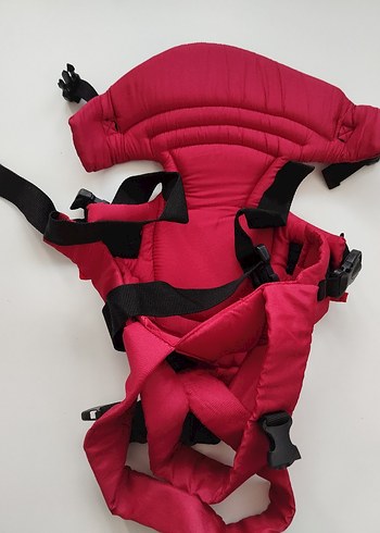 Bebesi Balance Anatomik Bebek Kangurusu Kırmızı - Görsel 4