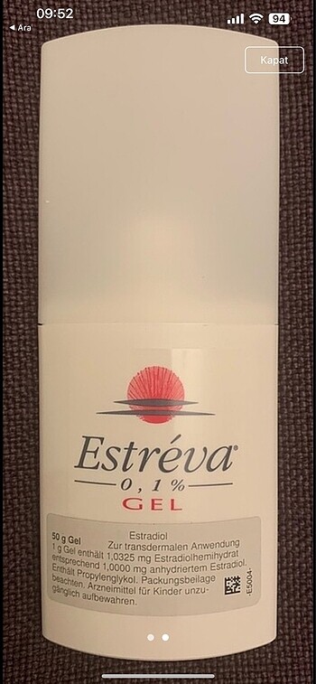 Estreva jel