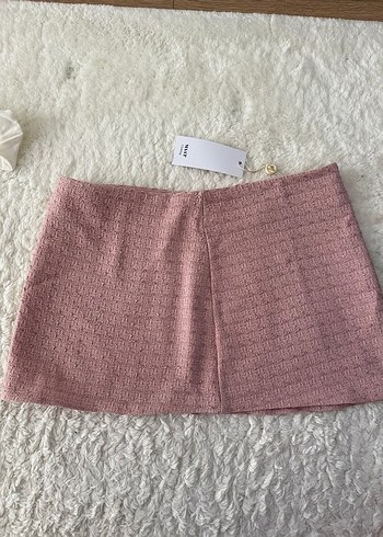 Zara Pembe Mini Etek