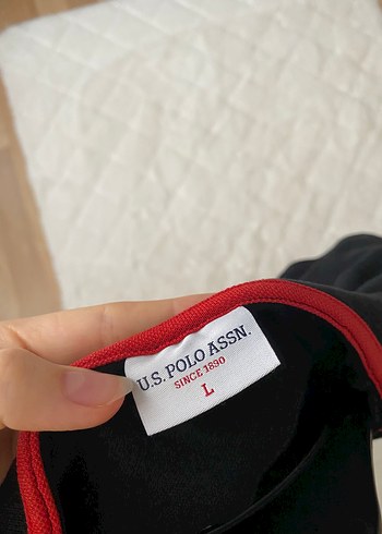 U.S Polo Assn. Polo siyah tişört