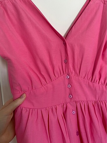 Zara Zara pembe elbise