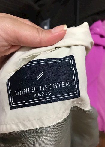 50 Beden Krem renk vintage trençkot